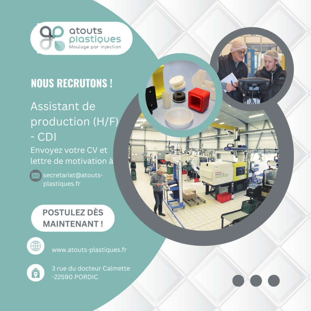 recrutement assistant production